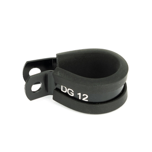 13-14Mm Nhôm Cao Su Hose Chủ Cao Su Ống Kẹp Màu Xanh/Đen Anodized Đệm P Hose Kẹp - Product Image 1