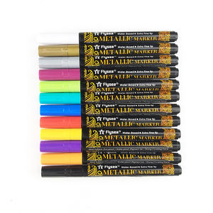 Sẵn Sàng Vận Chuyển Bút Đánh Dấu Nghệ Thuật Kim Loại 10 Màu Flysea Bút Vẽ Màu Với Đầu Nhỏ Cho Đồ Dùng Nghệ Thuật - Product Image 3