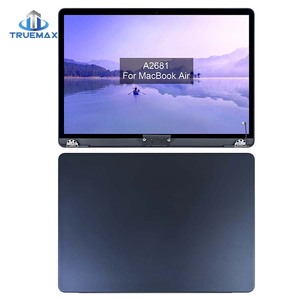 จอ LCD ทดแทนแบบครบชุดสำหรับ MacBook Air M2 2022 A2681 ขนาด 13.6 นิ้ว พร้อมเซ็นเซอร์เฟล็กซ์ - Product Image 1