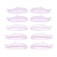 Tampons de rehaussement de cils sans colle, tiges de rehaussement de cils en silicone adhésif, boucliers transparents en gel pour permanente de cils
