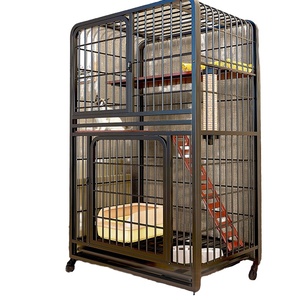 <span class=keywords><strong>Jaula</strong></span> para Gatos de la Serie Cuadrada con Estructura Estable para Almacenamiento, Cría y Uso como Alojamiento - Product Image 1