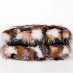 Venta al por mayor mejor partido de lujo de piel de zorro real monederos y bolsos de mano para las mujeres - Product Image 3