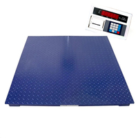 Haute précision 2m * 3m 2*2m 2m * 2.5m balances au sol 3 tonnes 5 tonnes pesant une balance au sol de précision