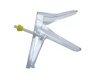 Professional Medical Disposable New Spanish Type Speculum Vaginal High Quality Transparent vaginal specula with Hook