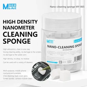 Éponge <span class=keywords><strong>de</strong></span> nettoyage nano MaAnt MY-065, lingettes sans poussière, outil pour l'écran du téléphone portable, élimination <span class=keywords><strong>de</strong></span> la colle, appareil photo, flux <span class=keywords><strong>de</strong></span> soudure PCB, nettoyant pour huile - Product Image 2