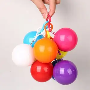 High Quality Portable With Disposable Raincoat Poncho Ball Iswint Keychain