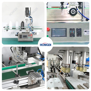 Electric Desktop High-Efficiency Stainless Steel Automatic Capping Machine for Plastic & Glass Bottles Customizable - Product Image 5