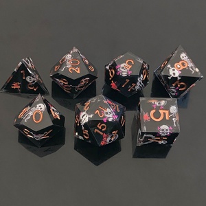 Đầy màu sắc sống động cao cấp miễn phí câu chuyện DND RPG nhựa xúc xắc thiết lập cho bảng trò chơi - Product Image 6