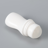 Botol Roller Ball Silinder PP 50ml - Wadah Plastik Anti Tumpah Berkualitas Tinggi untuk Minyak Atsiri dan Kosmetik