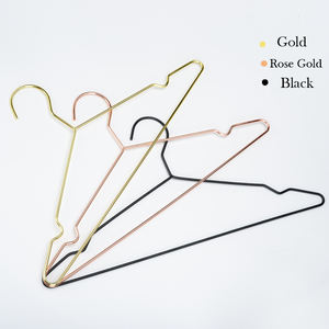 Appendiabiti in Metallo Dorato e Oro Rosa Resistente con Scanalatura Antiscivolo <span class=keywords><strong>per</strong></span> Vestiti di Adulti e Bambini, Camicie, Pantaloni - Product Image 3