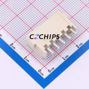 3.96-5P WT Wire-to-Board Pin Header SMD,P=3.96mm,Horizontal Mount Connector 1x5P 3.96mm Horizontal Mount 5P - Product Image 2