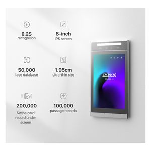 Système d'interphone vidéo de contrôle d'accès biométrique, interphone IP intelligent, vision nocturne, écran tactile, étanche IP66, maison, appartement - Product Image 3