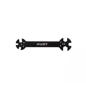 Clé à douille métallique spéciale RC Hudy <span class=keywords><strong>6</strong></span> en 1, <span class=keywords><strong>3</strong></span>/<span class=keywords><strong>4</strong></span>/<span class=keywords><strong>5</strong></span>/<span class=keywords><strong>5</strong></span>,<span class=keywords><strong>5</strong></span>/7/8 mm, pour modèles automobiles et réparation automobile - Product Image 1