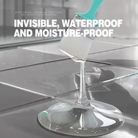Revêtement en polyurée pour l'étanchéité du béton, coulis liquide pour le remplissage des fissures, revêtement polyaspartique protecteur résistant aux UV pour murs