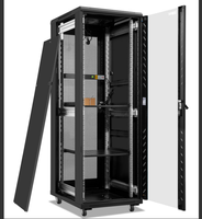 Baie de serveur de centre de données à cadre ouvert de 19 pouces, armoire de serveur réseau en métal 47U