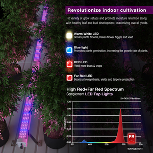 <span class=keywords><strong>2025</strong></span> mới 120W xa màu đỏ dưới tán cây dẫn phát triển ánh sáng hợp kim nhôm cơ thể Daisy chuỗi ppe3.0 tăng thu hoạch cho trang trại thương mại - Product Image 2