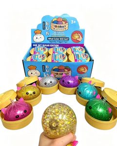 Squishies amusants en forme de glaçon, petits pains, bâtonnets de fromage, bâtonnets de beurre, squishies réalistes en forme de fruits, boîte cadeau mignonne et amusante pour offrir - Product Image 5