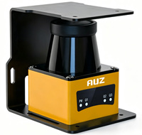 HALR-N5UB 320 °   Scanner laser de sécurité 0,1-30 m, LiDAR industriel, capteur anti-collision AGV, IP65