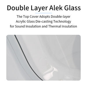 HEYRV-Tragaluz de 500x500mm, ventana de techo de acrílico doble con pantalla de toldo de luz LED de 12V y persiana para caravana, autocaravana - Product Image 5