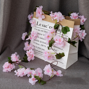 Guirnaldas de Flores de Cerezo Artificiales, Flores de Cerezo de Seda Artificial, Enredadera de Flores Artificiales para Decoración de Mesa de Primavera, Hogar y Bodas - Product Image 4