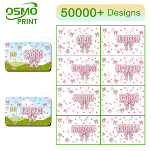 Osmo MAMA UV Dtf - Adhesivos para Tarjetas de Crédito, Calcomanías <span class=keywords><strong>Nana</strong></span> Mimi Gigi Mini, Transferencia UV para Tarjetas Bancarias - Product Image 1