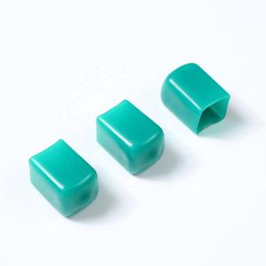 Vis de boulon souple isolée sur mesure embout en <span class=keywords><strong>PVC</strong></span> Injection plastique Modling pour couvercles de sécurité sur tuyaux Tubes Service de coupe personnalisé - Product Image 3