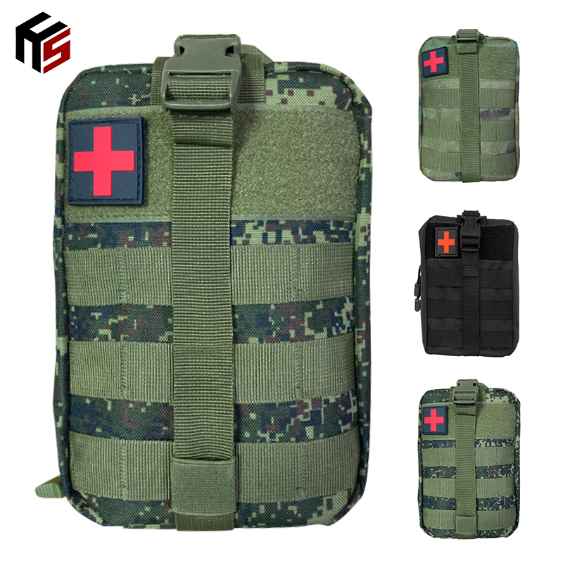 Тактическая сумка для аксессуаров MOLLE, сумка для оказания первой помощи на открытом воздухе