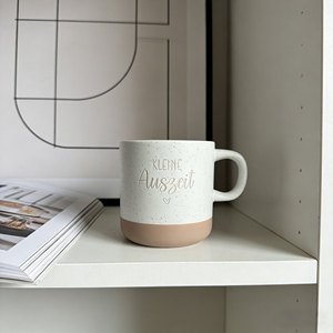 Taza de Café de Cerámica Moteada con Grabado de Texto Personalizado para el Hogar y la Oficina - Product Image 6