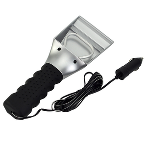 12V électrique chauffé voiture <span class=keywords><strong>grattoir</strong></span> à glace Automobile hiver accessoire pour déneigement pare-brise verre dégivrage outils de nettoyage - Product Image 4