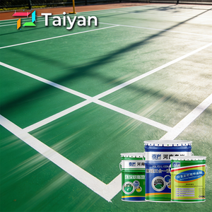 <span class=keywords><strong>Peinture</strong></span> et revêtement de <span class=keywords><strong>sol</strong></span> écologiques à base d'eau avec couleurs personnalisées, application au pinceau pour usage intérieur/extérieur dans les écoles - Product Image 1
