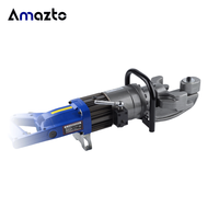 RB-25 Taşınabilir Hidrolik Elektrikli Demir Bükme Makinesi Çelik 4-16mm Demir Bükme Aralığı Elektrikli 1000w Bükücü