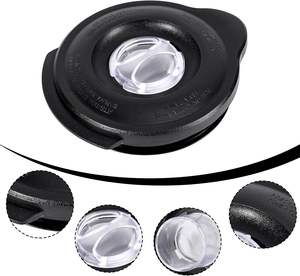 Tapa cuadrada de <span class=keywords><strong>licuadora</strong></span> y tapa central, tarro de <span class=keywords><strong>licuadora</strong></span> <span class=keywords><strong>Oster</strong></span> adecuado apto <span class=keywords><strong>para</strong></span> reemplazos de tapa de tarro cuadrado de <span class=keywords><strong>licuadora</strong></span> 4655 Os-ter - Product Image 4