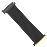 90 180 Riser Kabel PCI-E 3.0X16 Kecepatan Tinggi Fleksibel Extender Kartu Ekstensi Port 90 180 Derajat Adapter untuk Pc Kartu Grafis