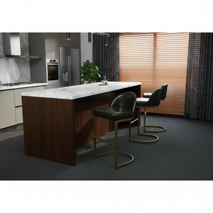 Modern Adjustable <b>Bar</b> <b>Stool</b> with <b>Comfortable</b> Seat and Durable Frame for Home, Hotel, and Dining Use - Product Image 3