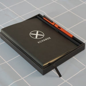 Vente directe d'usine de haute qualité logo imprimé cahier d'agenda en cuir pu cahier en cuir pu impression - Product Image 1