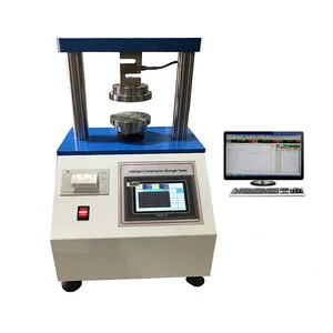 Máquina de prueba de resistencia de trituración de borde de adherencia, Pin de cartón, ISO 2759