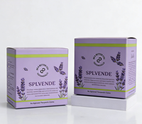Boîte à savon certifiée écologique et recyclable de qualité alimentaire, emballage en carton rigide enduit imperméable, imprimé UV, marque Lin Sheng