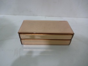 Caja Organizadora de Joyas Hecha en India, con Forma Rectangular, Estilo Antiguo, Fabricada en Metal - Product Image 6