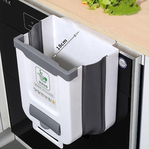 <span class=keywords><strong>Poubelle</strong></span> Pliable Murale Suspendue pour Porte de Placard de <span class=keywords><strong>Cuisine</strong></span> 7L 10L 2025 - Product Image 3