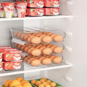 Productos en Oferta 2026: Contenedor de Huevos de Gran Capacidad para Refrigerador, Organizador de Huevos Multicapa - Product Image 4