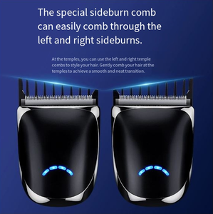 Cortadora de <span class=keywords><strong>pelo</strong></span> giratoria inalámbrica USB de 360 grados, cortadora de barba, cortadora de afeitadora para hombres, peluquero, el mejor dispositivo - Product Image 2