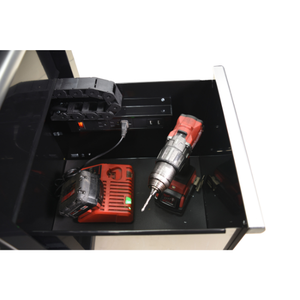 Gabinete de herramientas de 10 cajones de alta calidad, almacenamiento rodante de 104 cm para la industria del almacén de garaje y mecánico OEM personalizable - Product Image 3