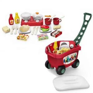 Juego de cocina eléctrico de 26 piezas, juego de cocina de plástico de color para comida, Juguetes - Product Image 3