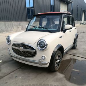 NUEN, venta directa de fábrica, vehículos de nueva energía, coche <span class=keywords><strong>el</strong></span>éctrico de 4 plazas, timón derecho, dirección, frenos de disco en las cuatro ruedas para ancianos - Product Image 2