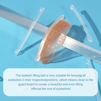 Compensateur transparent pour rehaussement de cils, ruban super fin sans colle, bande de recouvrement souple pour lifting de cils, vente en gros