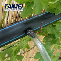 Tuyau d'irrigation agricole en HDPE de 75 mm, 100 m, noir, flexible, en rouleau, pour l'approvisionnement en eau agricole