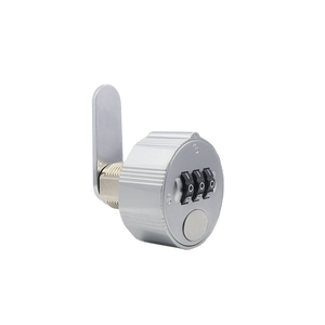 Serrure à combinaison à <span class=keywords><strong>3</strong></span> <span class=keywords><strong>chiffres</strong></span> 39*39mm, réinitialisable, en alliage de zinc, pour armoire de sécurité, tiroir, boîte aux lettres, casier, classeur - Product Image 4