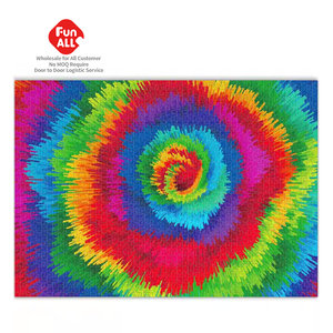 Nuovo all'ingrosso giocattolo educativo di pensiero logico fatto da te puzzle di carta colorata di Design animale dinosauro puzzle di carta per bambini - Product Image 1