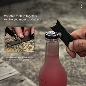 Allume-feu <span class=keywords><strong>ferrocerium</strong></span> rob kit silex avec manche en bois et grattoir - Product Image 6