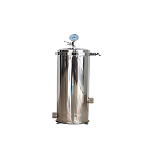 Carcasa de Filtro de <span class=keywords><strong>Cartucho</strong></span> de 3 Núcleos de Acero Inoxidable Premium de 20 Pulgadas con Alta Eficiencia y Buena Calidad para Sistemas de Ósmosis Inversa - Product Image 4